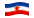 Drapeau Yougoslavie flottant