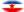 Drapeau Yougoslavie en vignette ovale