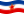 Drapeau Yougoslavie flottant statique