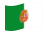 Drapeau Fuerteventura flottant