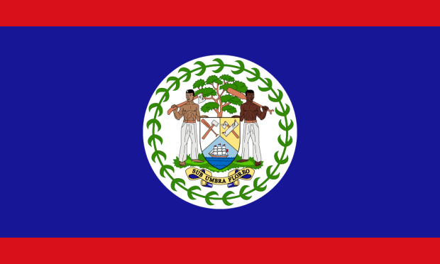 Drapeau Belize