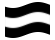 Drapeau Prusse-Occidentale (province prussienne) flottant