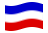 Drapeau Schleswig-Holstein (province prussienne) flottant