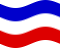 Drapeau Schleswig-Holstein (province prussienne) flottant statique