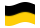 Drapeau Saxe (province prussienne) flottant