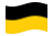 Drapeau Saxe (province prussienne) flottant