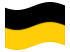 Drapeau Saxe (province prussienne) flottant