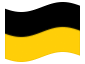 Drapeau animé Saxe (province prussienne)