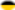 Drapeau Saxe (province prussienne) en vignette ovale