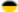Drapeau Saxe (province prussienne) en vignette ovale