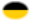 Drapeau Saxe (province prussienne) en vignette ovale