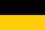 Drapeau Saxe (province prussienne) rectangulaire