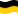 Drapeau Saxe (province prussienne) flottant statique