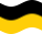 Drapeau Saxe (province prussienne) flottant statique