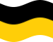 Drapeau Saxe (province prussienne) flottant statique