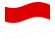 Drapeau Brandebourg (province prussienne) flottant
