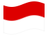 Drapeau Brandebourg (province prussienne) flottant